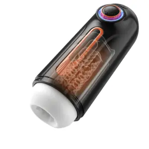 今年最強5in1 吸引xピストンx振動x加熱x爆発 自動調整 イヤホン付属 電動オナホール